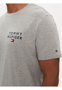 TOMMY HILFIGER - Tommy Hilfiger Piżama UM0UM03171 Szary Regular Fit. Kolor: szary. Materiał: bawełna
