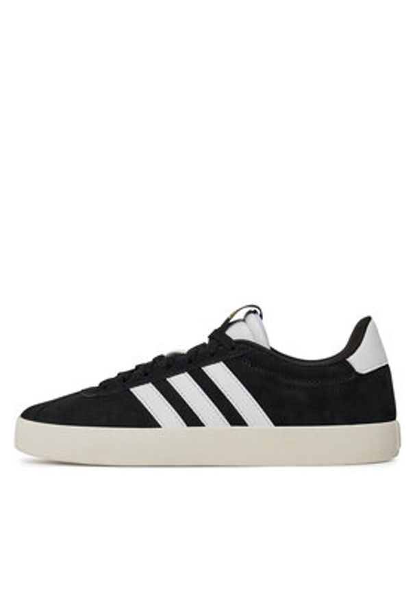 Adidas - adidas Sneakersy VL Court 3.0 ID6279 Czarny. Kolor: czarny. Materiał: zamsz, skóra