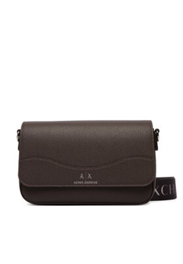 Armani Exchange Torebka 942912 CC783 U6018 Brązowy. Kolor: brązowy. Materiał: skórzane