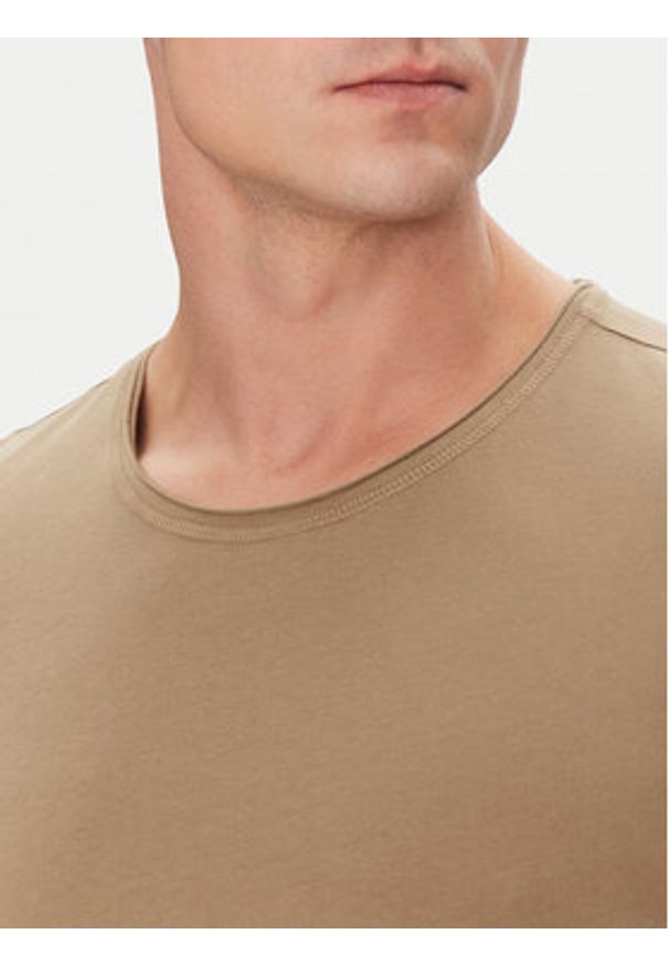 JOOP! Jeans T-Shirt 15 JJJ-11Cesare 30045665 Brązowy Modern Fit. Kolor: brązowy. Materiał: bawełna