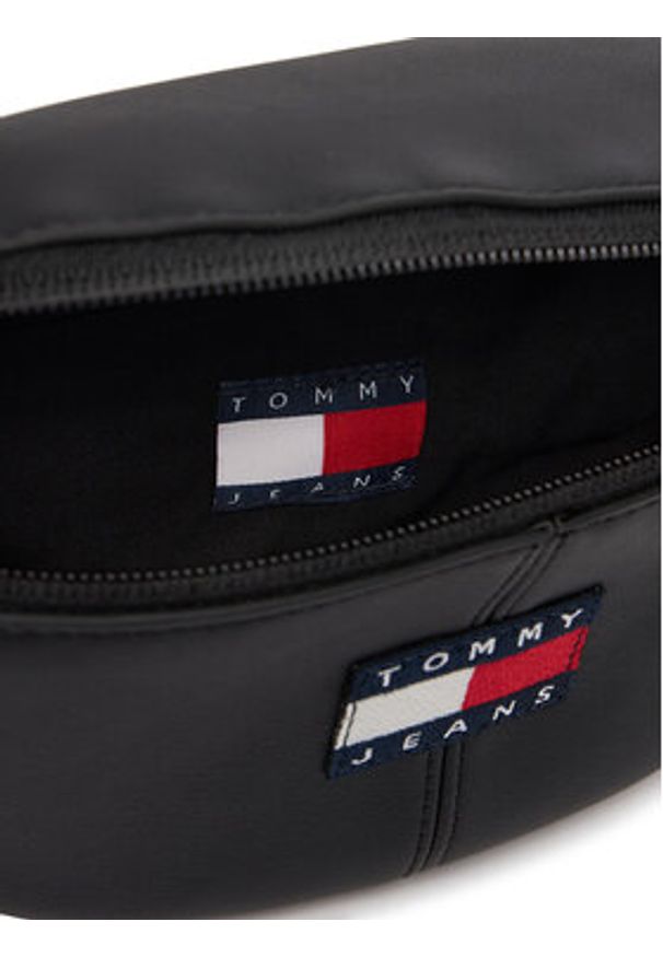 Tommy Jeans Nerka Tjm Ess Daily Pu Bumbag AM0AM14291 Czarny. Kolor: czarny. Materiał: skóra