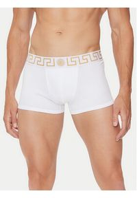 VERSACE - Versace Komplet 2 par bokserek AU10181 1A10011 Biały. Kolor: biały. Materiał: bawełna