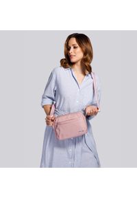 Wittchen - Damska torebka z nylonu. Kolor: różowy. Sezon: lato. Rozmiar: małe #5