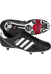 Adidas - Buty piłkarskie adidas Kaiser 5 Cup Sg 033200 czarne czarne. Kolor: czarny. Materiał: materiał, tworzywo sztuczne, skóra. Szerokość cholewki: normalna. Sport: piłka nożna #8