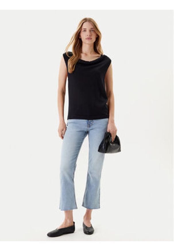 United Colors of Benetton - United Colors Of Benetton Jeansy 4OTADE010 Niebieski Flare Fit. Kolor: niebieski