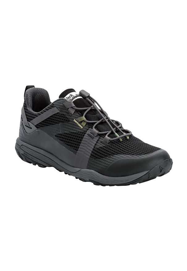 Buty turystyczne męskie Jack Wolfskin Spirit Low. Kolor: czarny. Sport: turystyka piesza