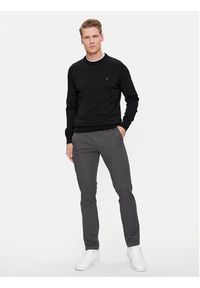 TOMMY HILFIGER - Tommy Hilfiger Chinosy Core Bleecker MW0MW28883 Szary Slim Fit. Kolor: szary. Materiał: bawełna