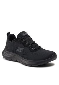 skechers - Skechers Sneakersy Flex Appeal 5.0- 150201/BBK Czarny. Kolor: czarny. Materiał: materiał, mesh #5