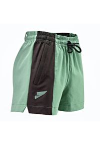 FELSENFEST - Spodenki boulderingowe dla kobiet. Kolor: niebieski, wielokolorowy, czarny. Materiał: nylon, elastan. Sport: wspinaczka #1