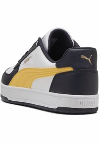 Puma - Sneakersy Caven 2.0 PUMA New Navy Sunny Yellow White Blue. Zapięcie: sznurówki. Kolor: niebieski, żółty, wielokolorowy. Materiał: syntetyk, materiał. Szerokość cholewki: normalna. Sport: turystyka piesza
