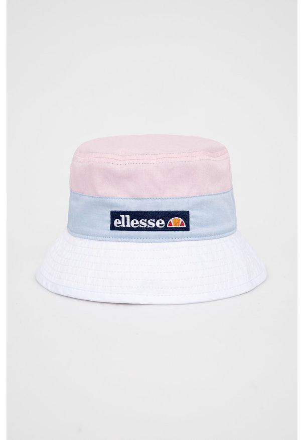 Ellesse Kapelusz kolor różowy bawełniany. Kolor: różowy. Materiał: bawełna