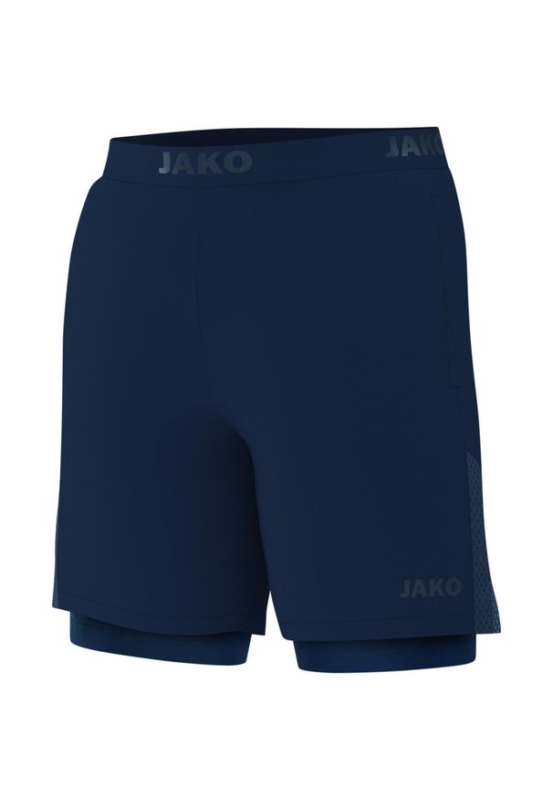 Szorty 2 w 1 Jako Power. Kolor: niebieski. Długość: krótkie. Sezon: lato