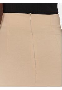 ViCOLO Spódnica midi TD0093 Beżowy Regular Fit. Kolor: beżowy. Materiał: wiskoza