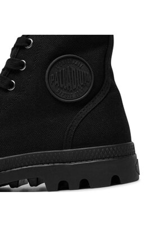 Palladium Trapery Pampa Hi 02352-060-M Czarny. Kolor: czarny. Materiał: materiał