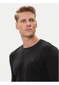 Tommy Jeans Longsleeve DM0DM04409 Czarny Slim Fit. Kolor: czarny. Materiał: bawełna. Długość rękawa: długi rękaw #4