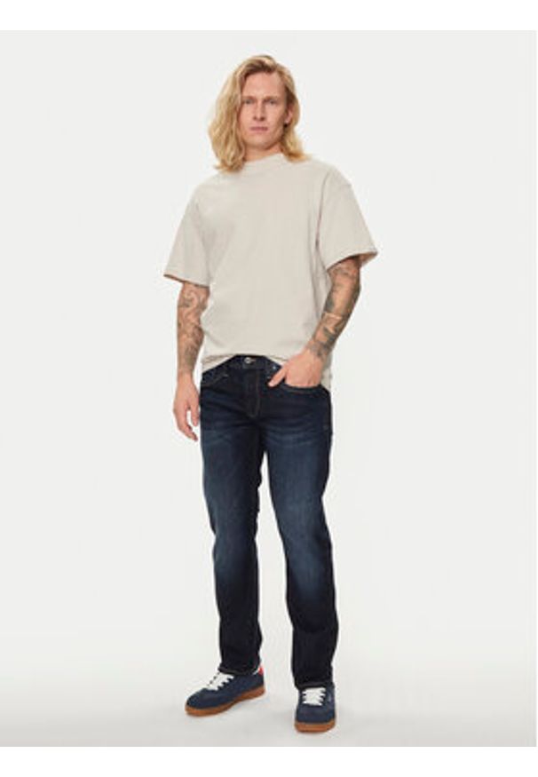 Pepe Jeans Jeansy Cash PM206318 Granatowy Regular Fit. Kolor: niebieski