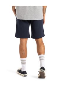 Quiksilver - Spodenki z elastyczną talią dla Mężczyzn CIRCLE BACK Czarny. Kolor: niebieski. Materiał: materiał, poliester, bawełna. Długość: krótkie. Sezon: lato