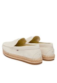 TOMMY HILFIGER - Tommy Hilfiger Espadryle Flexible Hilfiger Sde Espadrille FM0FM05794 Écru. Kolor: kremowy. Materiał: zamsz, skóra #2