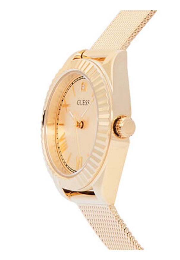 Guess Zegarek Mini Luna GW0842L2 Złoty. Kolor: złoty