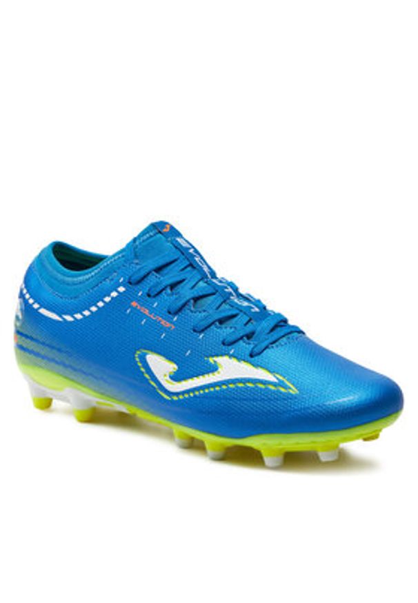 Joma Buty do piłki nożnej Evolution EVOS2404FG Granatowy. Kolor: niebieski. Materiał: skóra