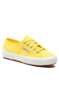 Superga Tenisówki Cotu Classic 2750 S000010 Żółty. Kolor: żółty. Materiał: materiał