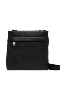 Calvin Klein Saszetka Emblem Emboss Slim Flatpack LV04D3370G Czarny. Kolor: czarny. Materiał: skóra #1