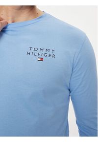 TOMMY HILFIGER - Tommy Hilfiger Longsleeve UM0UM02984 Niebieski Regular Fit. Kolor: niebieski. Materiał: bawełna. Długość rękawa: długi rękaw #3