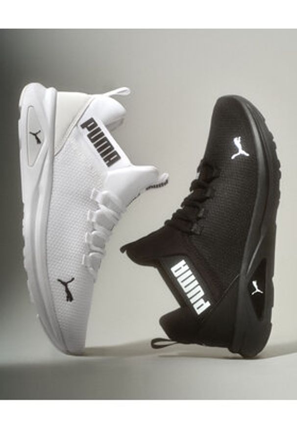 Puma Sneakersy ENZO 2 CLEAN 37712601 Czarny. Kolor: czarny. Materiał: materiał