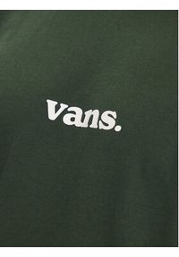 Vans T-Shirt Lower Corecase Ss Tee VN0008TK Khaki Classic Fit. Kolor: brązowy. Materiał: bawełna #5