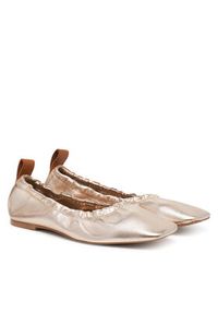 Pepe Jeans Baleriny London PLS10429 Złoty. Kolor: złoty. Materiał: skóra #3
