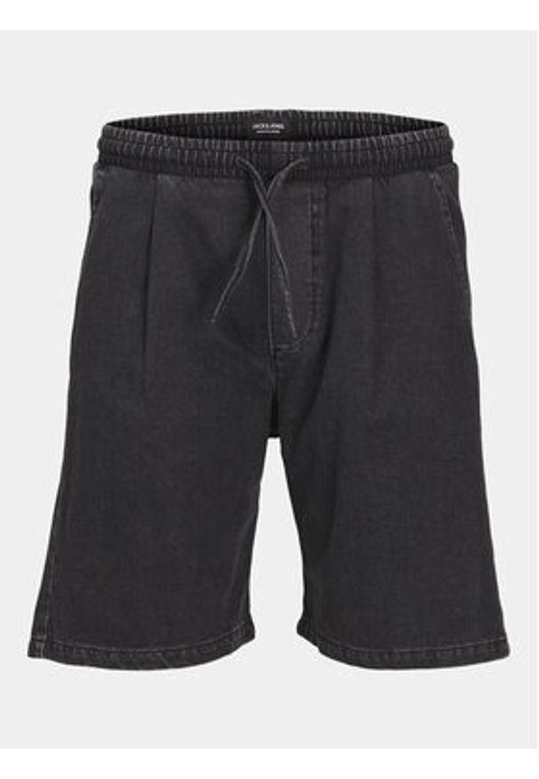 Jack & Jones Szorty materiałowe Tony 12250090 Czarny Loose Fit. Kolor: czarny. Materiał: bawełna
