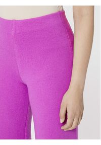 Liviana Conti Spodnie materiałowe F2WC37 Różowy Relaxed Fit. Kolor: różowy. Materiał: syntetyk #2