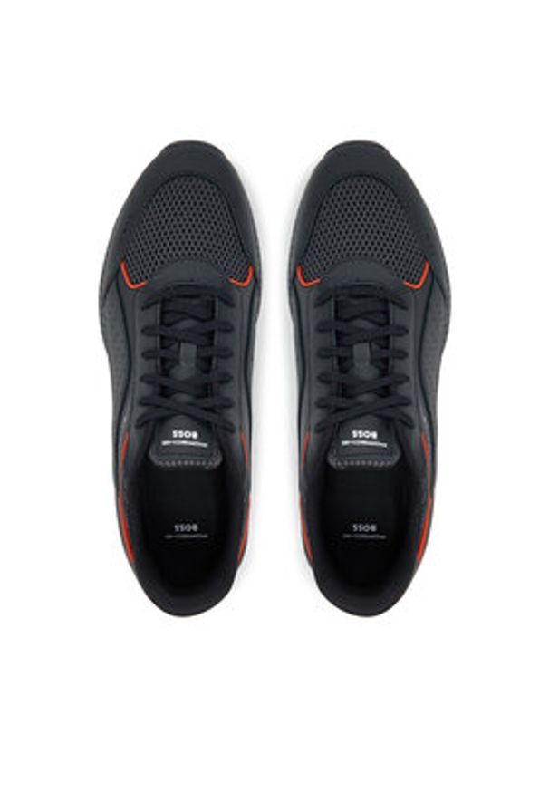 BOSS Sneakersy TTNM EVO 50548706 Czarny. Kolor: czarny. Materiał: skóra
