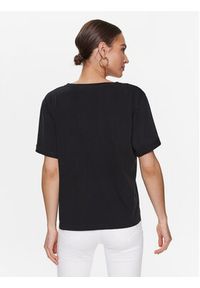 Pinko T-Shirt Moderno 100980 A0TJ Czarny Regular Fit. Kolor: czarny. Materiał: bawełna #5