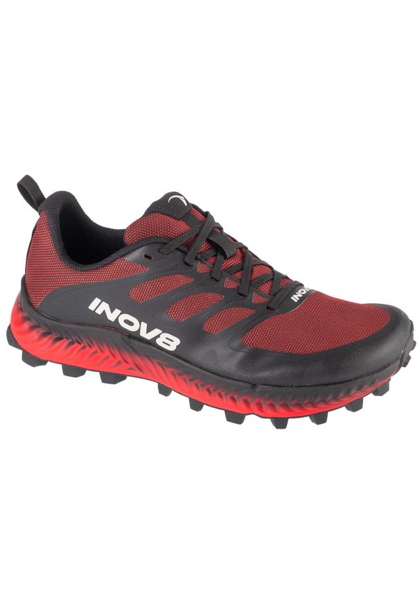 Inov-8 - Buty do biegania męskie, MudTalon. Kolor: czerwony, wielokolorowy, czarny. Materiał: guma, materiał, tkanina, syntetyk