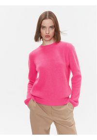Pinko Sweter Squalo 102492 A1A7 Różowy Regular Fit. Kolor: różowy. Materiał: wełna #1