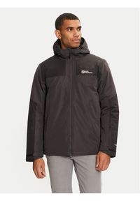 Jack Wolfskin Kurtka outdoor Jasper Ins A61872 Czarny Regular Fit. Kolor: czarny. Materiał: syntetyk. Sport: outdoor #1