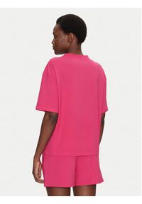 Hugo - HUGO T-Shirt 50490593 Różowy Relaxed Fit. Kolor: różowy. Materiał: bawełna #3