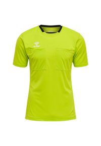 Koszulka Hummel hmlreferee chevron. Kolor: żółty, zielony, wielokolorowy. Materiał: jersey. Sport: piłka nożna #1