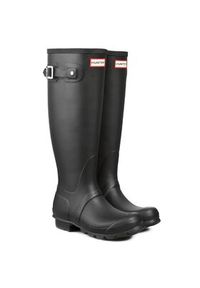 Hunter Kalosze Womens Org Tall WFT1000RMA Czarny. Kolor: czarny. Materiał: kauczuk #9