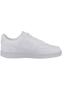 Buty do chodzenia męskie Nike Court Vision Low. Okazja: na co dzień. Zapięcie: sznurówki. Kolor: biały. Materiał: materiał, syntetyk. Szerokość cholewki: normalna. Model: Nike Court. Sport: turystyka piesza #1