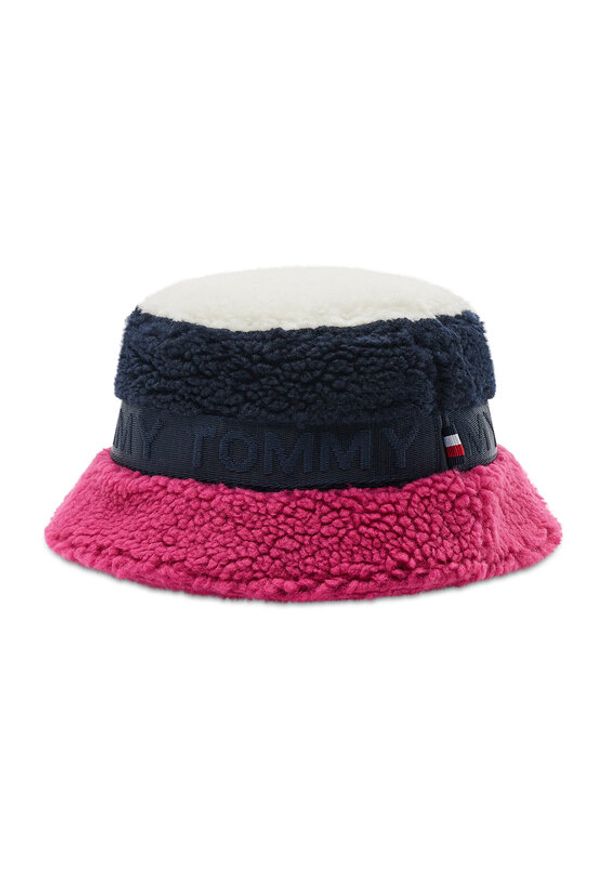 TOMMY HILFIGER - Tommy Hilfiger Kapelusz Bucket AW0AW13448 Kolorowy. Materiał: materiał. Wzór: kolorowy