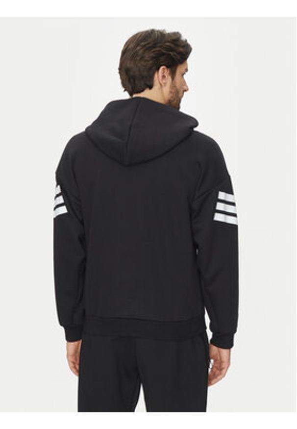 Adidas - adidas Bluza Future Icons 3-Stripes JD4838 Czarny Regular Fit. Kolor: czarny. Materiał: syntetyk