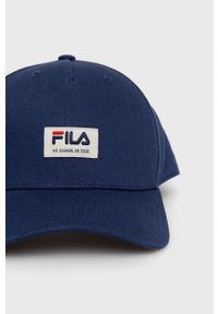 Fila czapka kolor granatowy z aplikacją. Kolor: niebieski. Wzór: aplikacja #3
