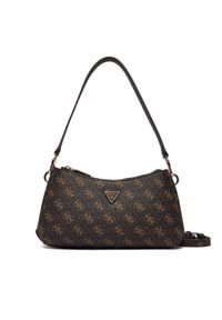 Guess Torebka Noelle II Mini HWQG96 72730 Brązowy. Kolor: brązowy. Materiał: skórzane #1