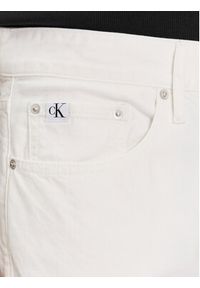 Calvin Klein Jeans Jeansy 90's J30J325580 Biały Straight Fit. Kolor: biały #6