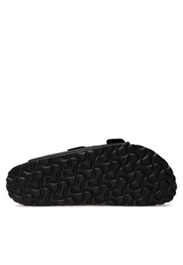 Birkenstock Klapki Arizona 551253 Czarny. Kolor: czarny. Materiał: skóra