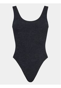 Calvin Klein Swimwear Strój kąpielowy KW0KW02214 Czarny. Kolor: czarny. Materiał: syntetyk