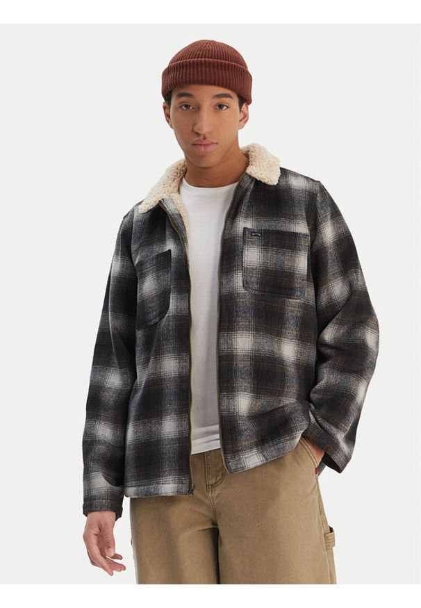 Billabong Kurtka przejściowa Hills Sherpa EBYJK00136 Szary Regular Fit. Kolor: szary. Materiał: syntetyk