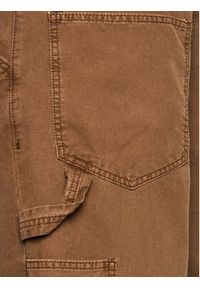 BDG Urban Outfitters Spodnie materiałowe Carpenter Caramel 76740232 Brązowy Straight Fit. Kolor: brązowy. Materiał: bawełna #3